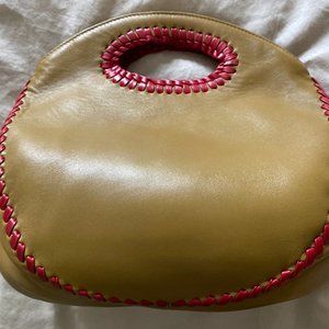 Oscar De La Renta Goya Top Handle Clutch